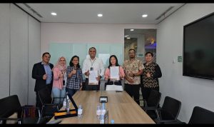 BRI Branch Office Pluit Region 6-Jakarta 1 Tanda Tangani MoU Kerja Sama Payroll dengan PT Lucky Mom Indonesia