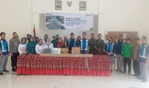 Salurkan Bantuan Sarana Lingkungan, JTT Dukung Pembangunan Berkelanjutan di Sekitar Ruas Tol Semarang Seksi A,B,C