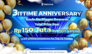Tren Pasar Kripto Kembali Menghijau, Mega Listing Bittime Jadi Kesempatan Akses Lebih Banyak Aset