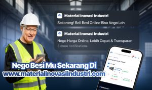 Beli Besi Industri di Semarang Kini Bisa Nego Harga Online, Lebih Cepat & Transparan