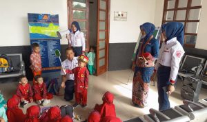 Tanamkan Budaya Keselamatan Sejak Dini, KAI Daop 4 Semarang Gelar Edukasi Perkeretaapian di Stasiun Cepu (1)