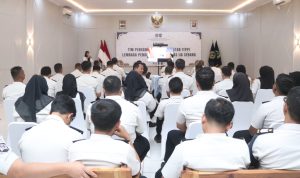 Direktur Jenderal Pemasyarakatan yang dilaksanakan secara virtual melalui Zoom Meeting