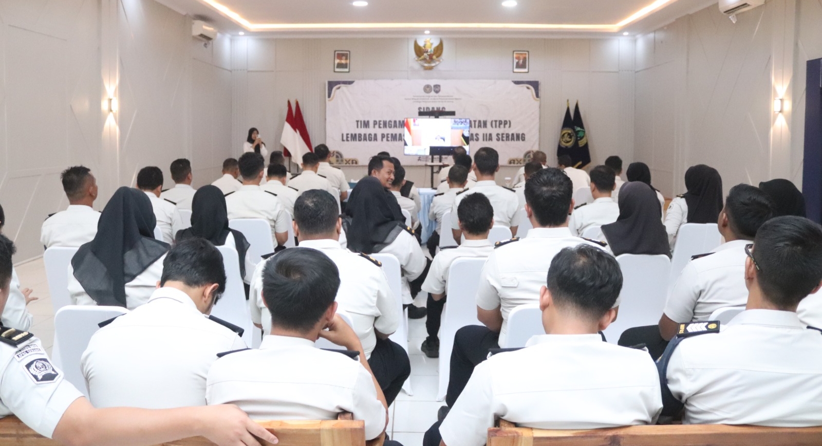 Direktur Jenderal Pemasyarakatan yang dilaksanakan secara virtual melalui Zoom Meeting