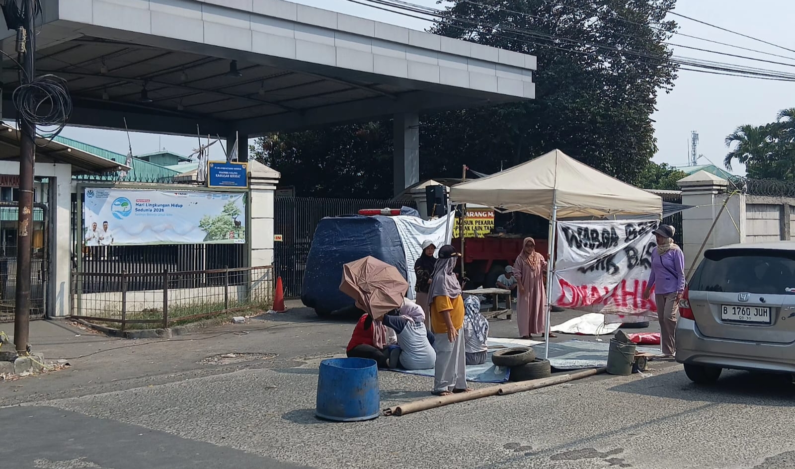 PT EDS Manufacturing Indonesia menyampaikan keprihatinan aksi unjuk rasa yang mengatasnamakan UPAMAS hingga saat ini terus berlanjut sejak 06 Juni 2026 di lingkungan perusahaan.
