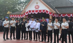 Lembaga Pemasyarakatan Kelas IIB Sumedang menggelar Upacara Peringatan HUT ke-81 Kemerdekaan Republik Indonesia, Senin (17/8/2026).