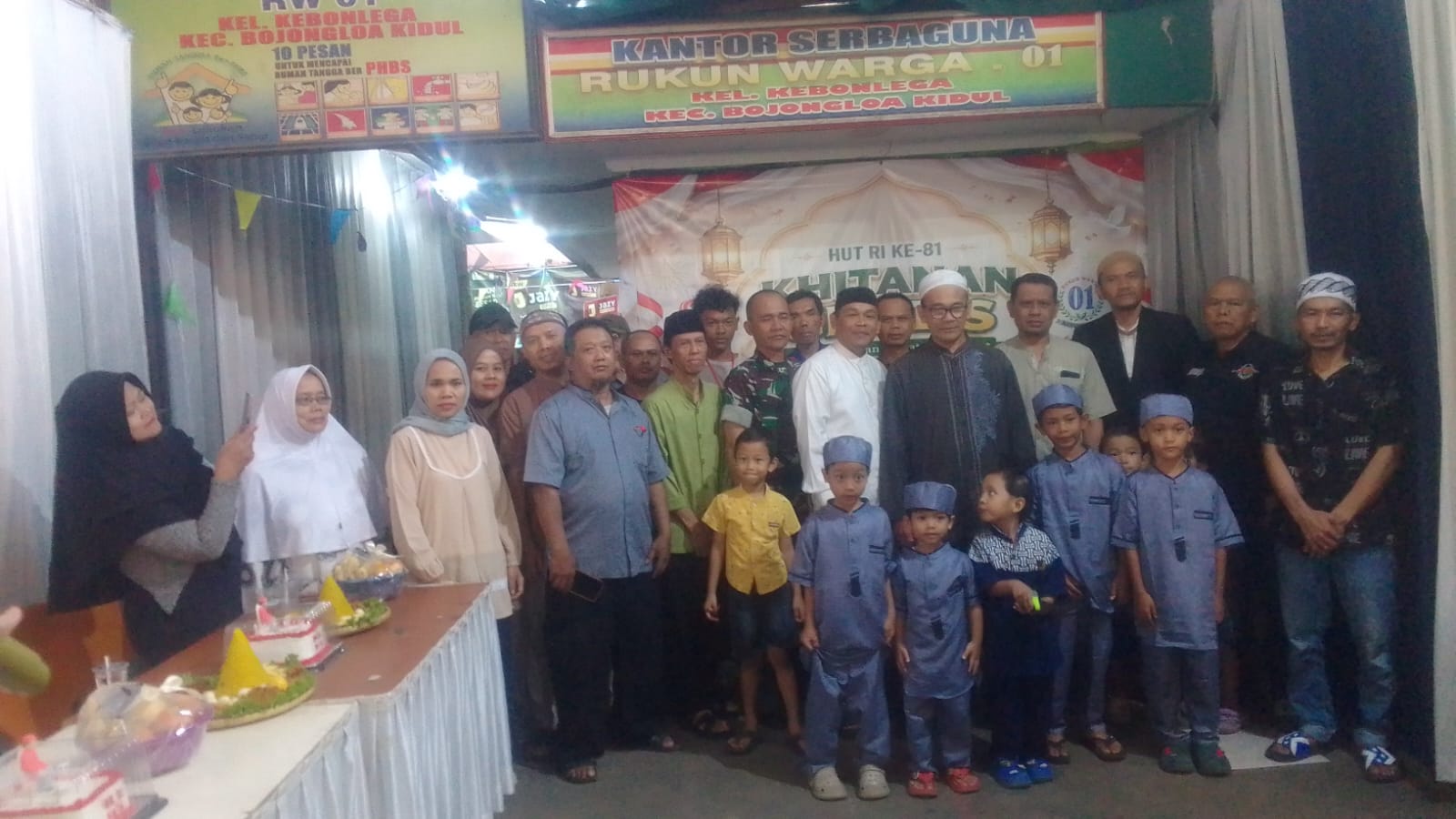 Semarak peringatan HUT Kemerdekaan RI ke-81 di RW 01 Kebonlega II, Kelurahan Kebonlega, Kecamatan Bojongloa Kidul, Kota Bandung, terasa lebih hangat dan bermakna