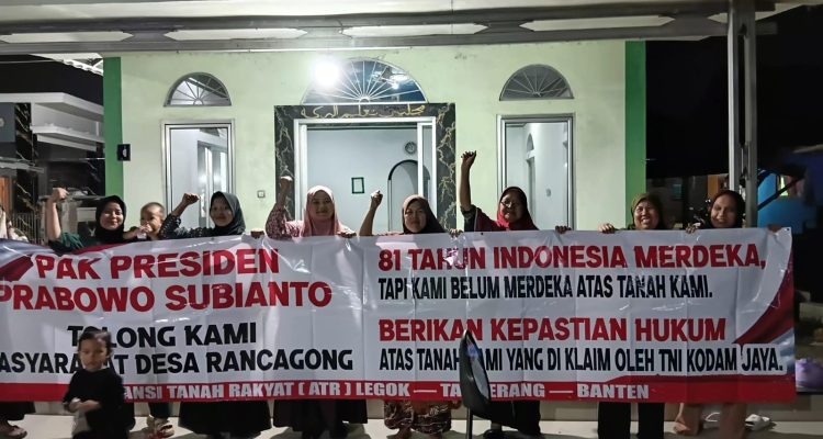 Ditengah gegap gempita perayaan 81 tahun Kemerdekaan Republik Indonesia, potret berbeda terlihat di Desa Rancagong, Kecamatan Legok, Kabupaten Tangerang.