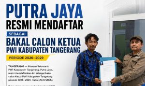 IMG_20260826_190603 Mantan Sekretaris PWI Kabupaten Tangerang, Putra Jaya, resmi mendaftarkan diri sebagai bakal calon Ketua PWI Kabupaten Tangerang periode 2026–2029