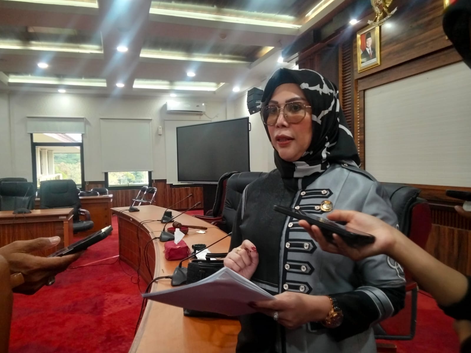 Nonce Thendean wakil ketua anggota komisi IV DPRD Kabupaten Tangerang