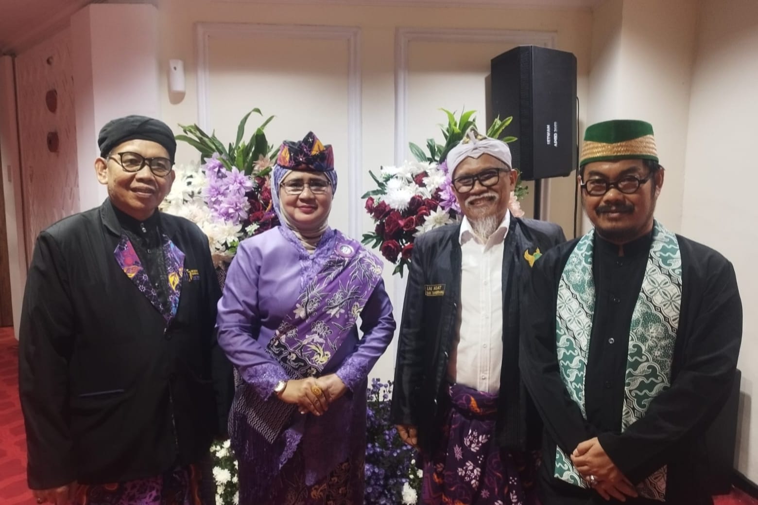 Ketua Dewan Kesenian Kabupaten Tangerang, (DKKT), Hj. Aida Hubaedah menyampaikan ucapan selamat memperingati Hari Jadi ke-394 Kabupaten Tangerang