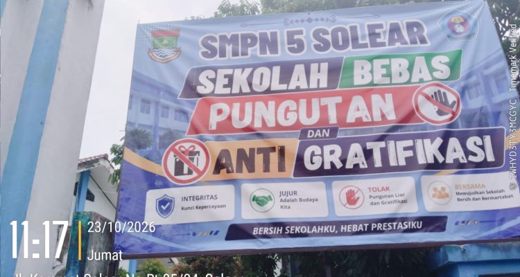 Pengelolaan Dana Bantuan Operasional Sekolah (BOS) Tahun Anggaran 2024 di SMPN 5 Solear, Kabupaten Tangerang, menuai sorotan publik.