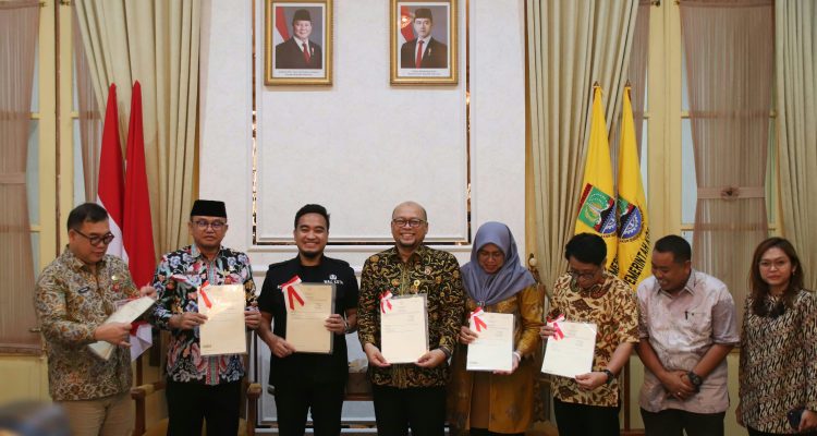Kantor Pertanahan Kota Cilegon terus memperkuat sinergi dengan Pemerintah Kota Cilegon dalam upaya pengamanan dan perlindungan aset daerah melalui sertipikasi tanah Barang Milik Daerah (BMD)
