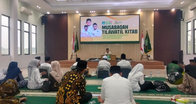 Pengurus Dewan Pimpinan Cabang Partai Kebangkitan Bangsa (DPC PKB) Kabupaten Tangerang menggelar Musabaqoh Tilawatil Kitab